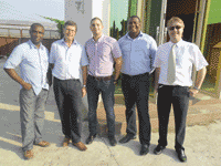 The Managers of Aker Solutions, Petrosmart and Technical Training Solutions - click to download a high res jpeg