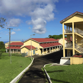 Sir Arthur Lewis Community College, where the courses are held