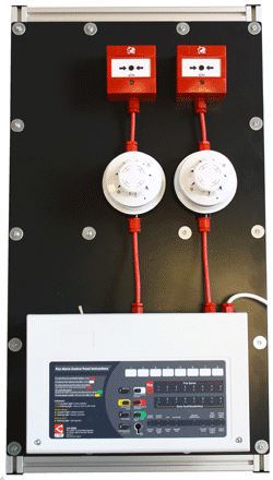2-wire System 1 used on the fire alarm system installation training course