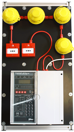 2-wire System 2 used on the fire alarm system installation training course
