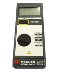 One of the test instruments used on the inspection and testing (C&G 2391) training course - an earth fault loop impedance tester