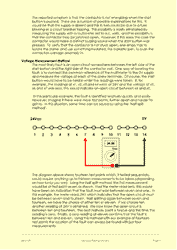 This is page 85 of the course notes for the electrical fault-finding part of the course