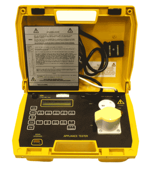 One of the Metrotest PAT testers used on the PAT testing training course