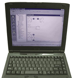 The Siemens Step 7 PC-based software package used on the PLC training courses