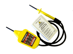 One of the voltage testers and proving units used on the 2391 inspection and testing (C&G 2391) training course